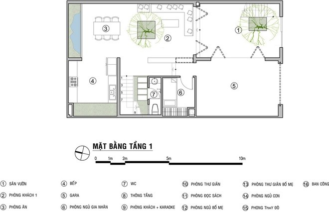 100947 1 large Mẫu nhà 3 tầng có nhiều không gian cho sân vườn